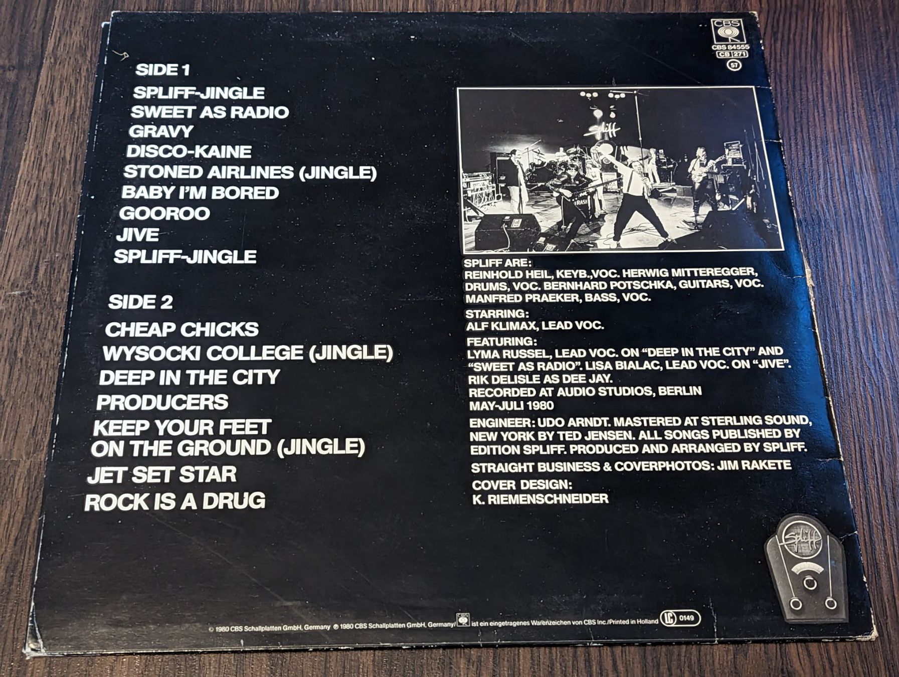 Dischi in vinile: LP The Spliff Radio Show – Usato da Baden venduto da swiss-alps 1