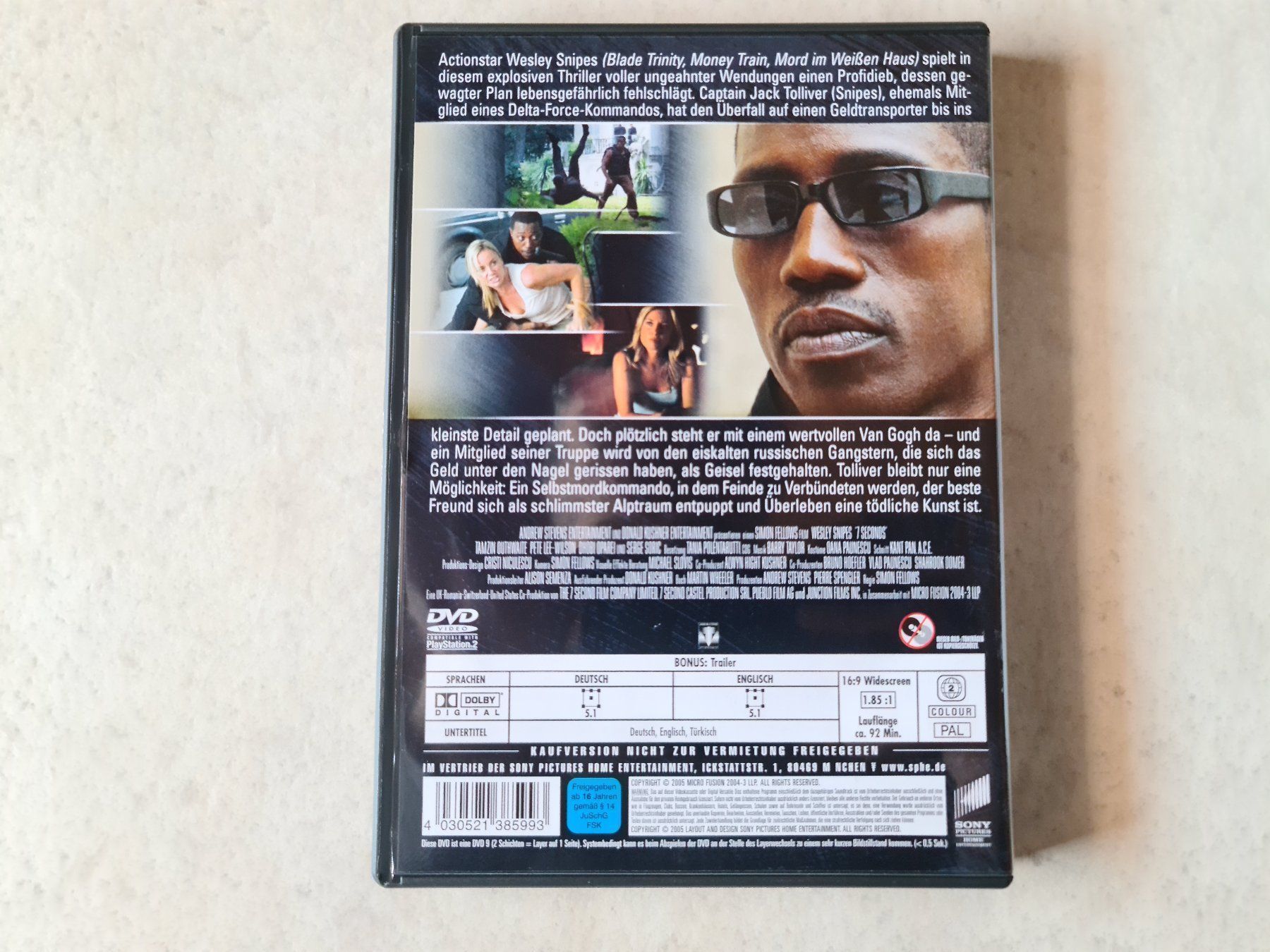 Tutti i DVDs: 7 Sekunden  -  Timing ist alles – Usato da Schneisingen venduto da backstore24 2