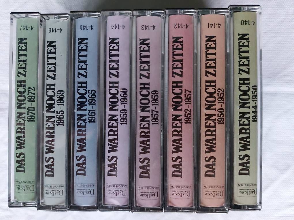 Kompaktkassetten: 8 Stück MC Musikkassetten – Gebraucht aus Seuzach von Heinz7947