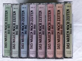 8 Stück MC Musikkassetten