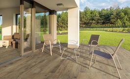 Terrassenplatten NORDIC Holzoptik 120 x 40 x 2 cm *3 Farben
