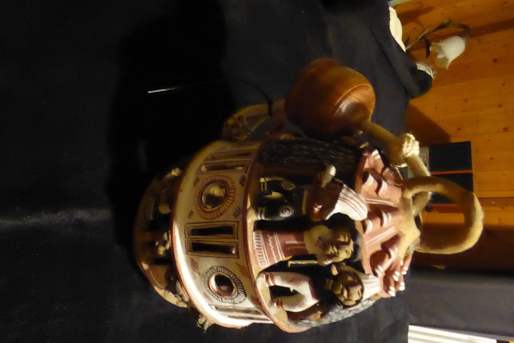 Lampen: Handgemachte Lampe Kunstwerk aus (Peru oder Mexico) – Gebraucht aus Sargans von Benziner 5