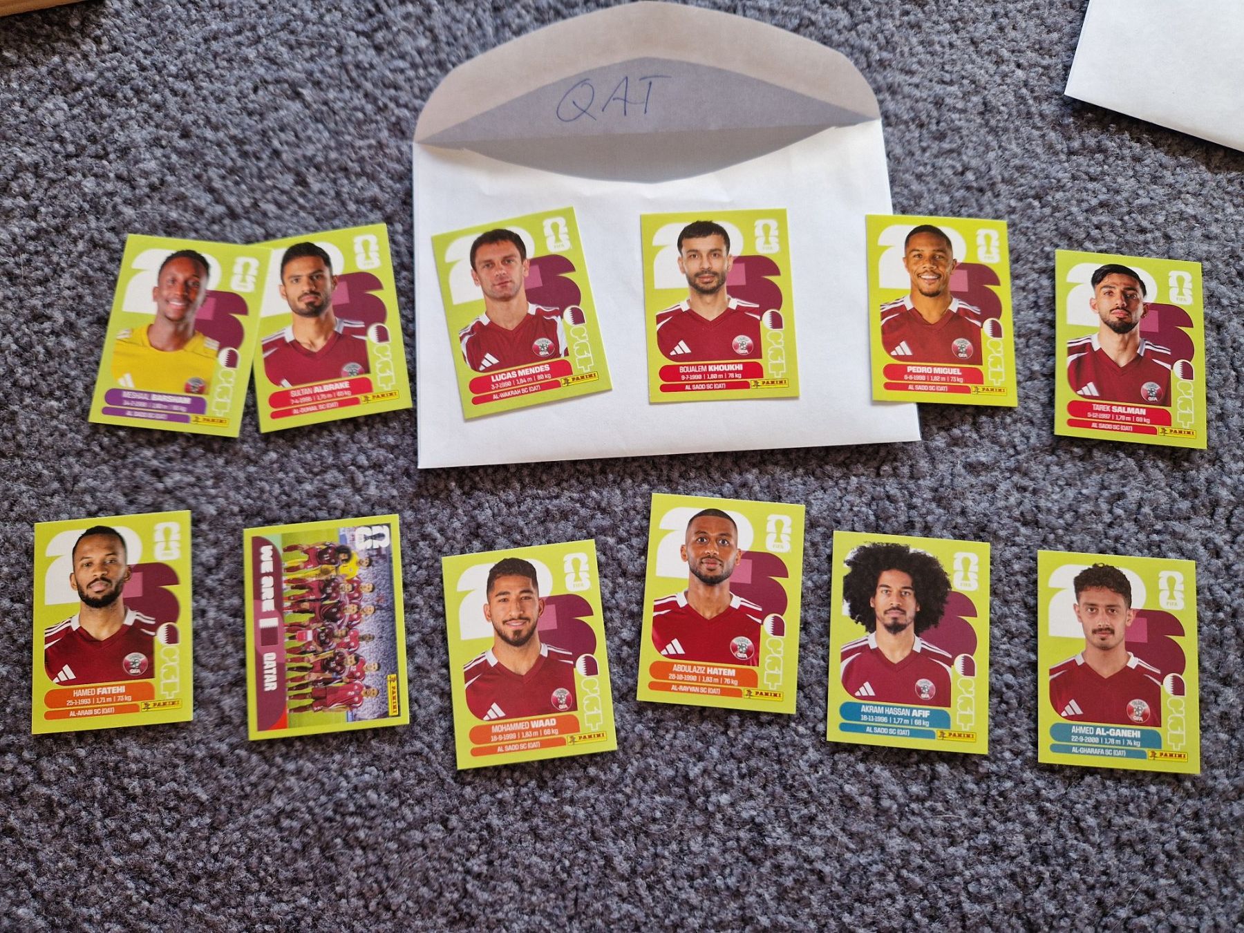 Panini Carte collezionabili: Panini WM 2026 Sticker QAT – Usato da Metzerlen venduto da SS01 1