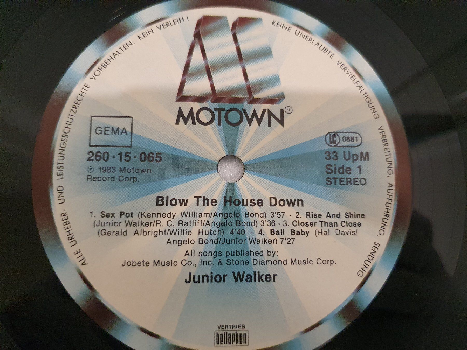 Schallplatten: Junior Walker – Blow The House Down – Gebraucht aus Uster von Vinyl-Leidenschaft 3