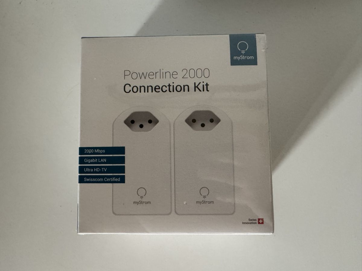 myStrom WiFi: myStrom Powerline 2000 Connection Kit | NEU und Ungeöffnet – Nuovo e nell'imballaggio originale da Thierachern venduto da jassi92 1