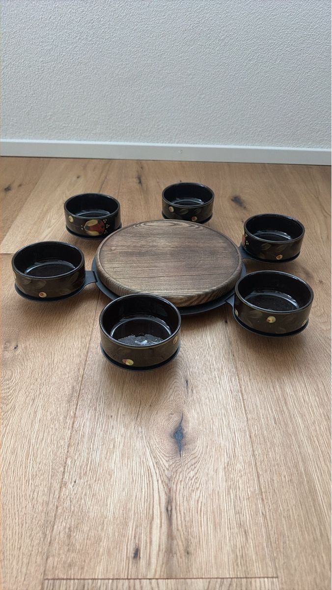 Sigg Set di piatti: Fonduekarussell von Sigg – Usato da Glarus venduto da lindabene