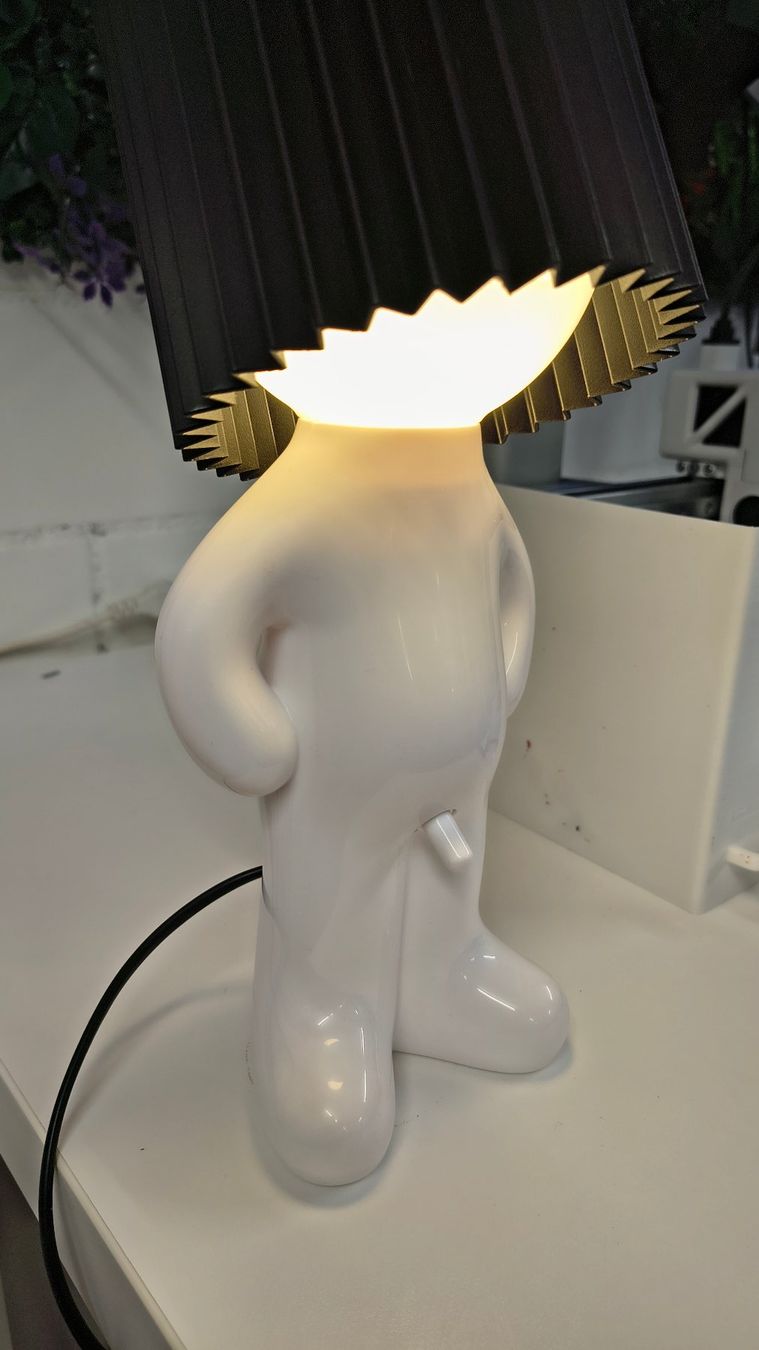 Lampade: Männer Lampe – Nuovo (secondo la descrizione) da Untersiggenthal venduto da Spardoesli 1