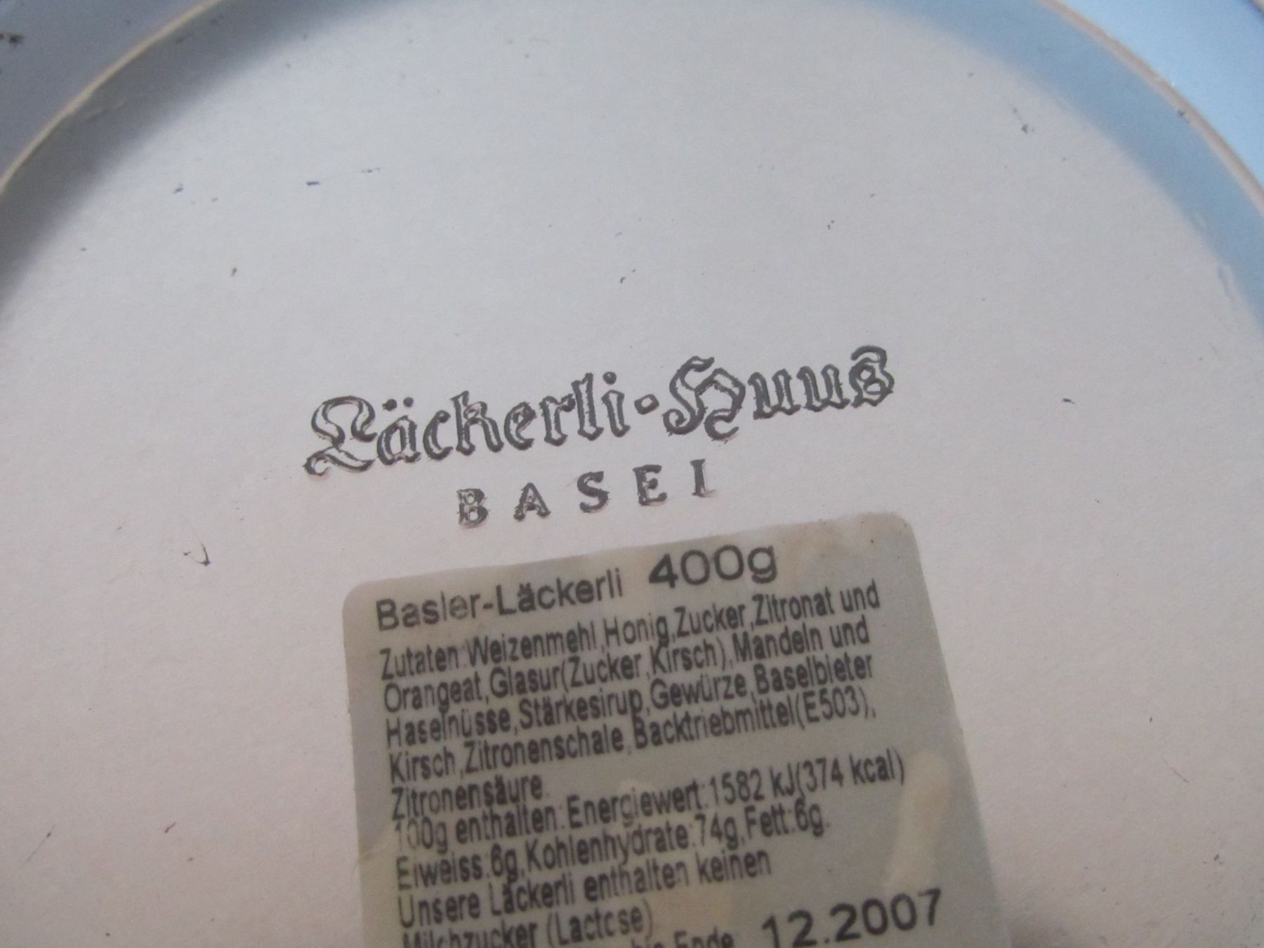 Altro in Decorazioni & Accessori: Basler "Drümmeli" vom Läckerli-Huus, Blechdose – Usato da Seengen venduto da mikelele 3
