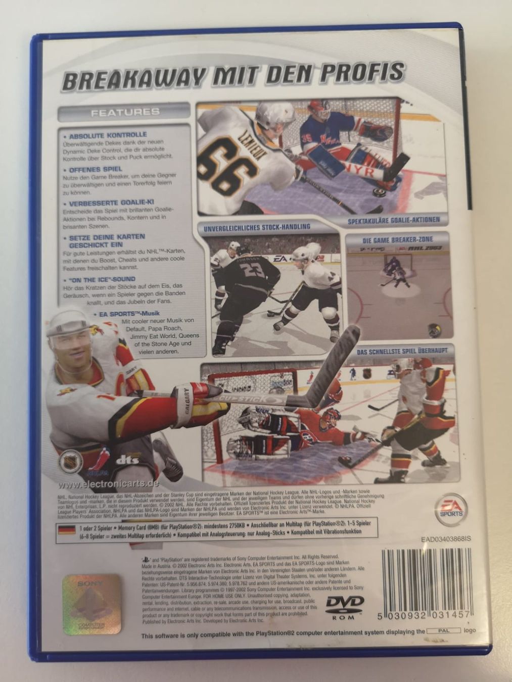 Giochi: NHL 2003 (PS2) – Usato da Herisau venduto da Seyashop_2 2
