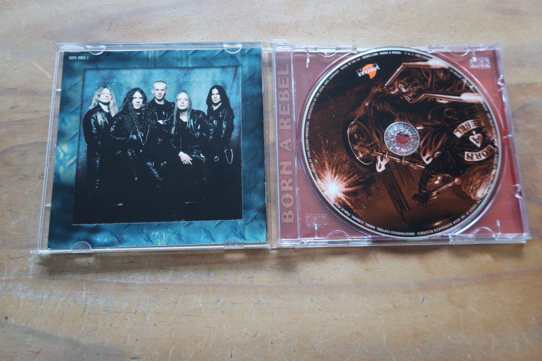 CD: REBELLION - BORN A REBEL - CD – Usato da Basel venduto da Patiscat 3