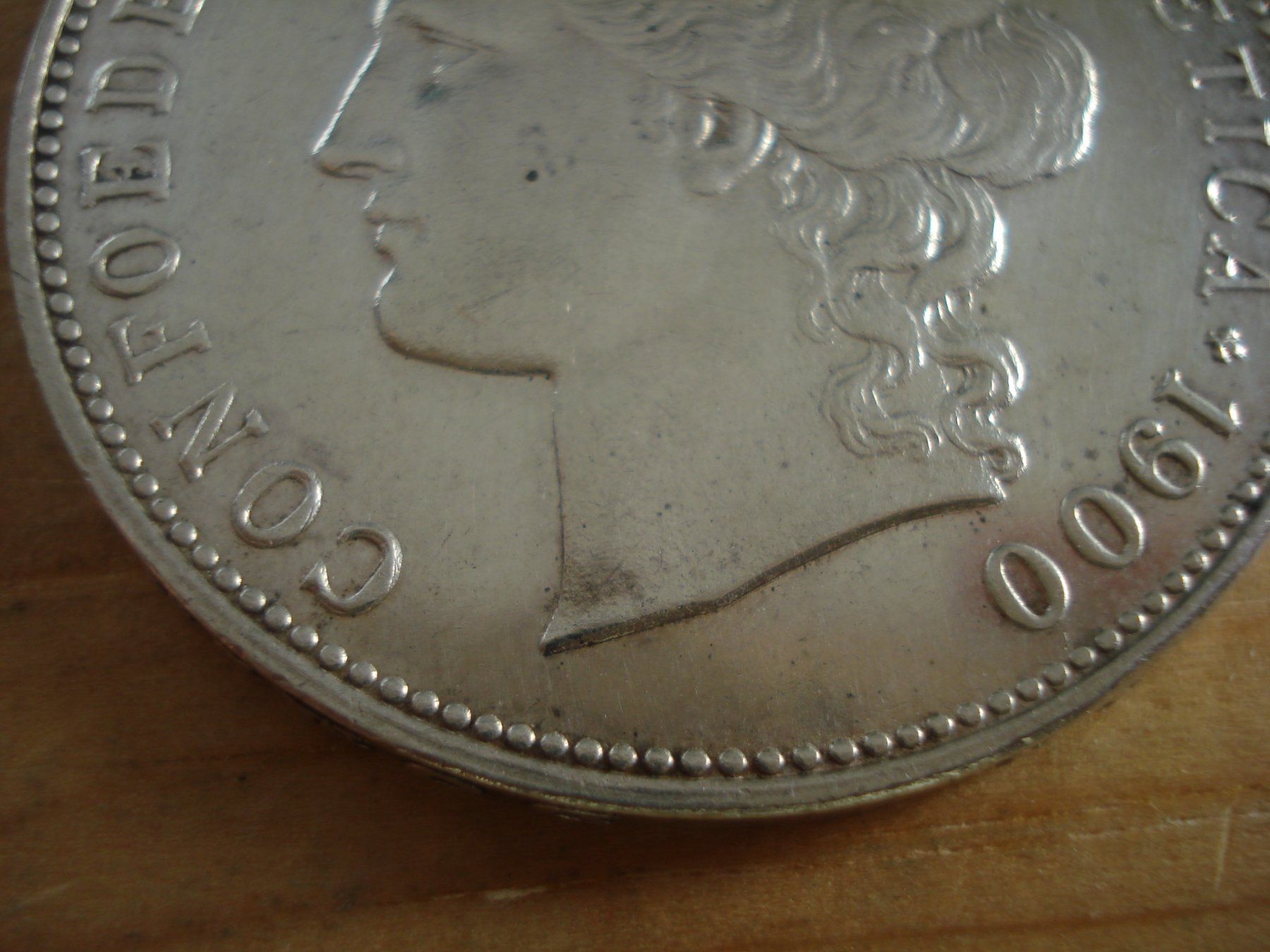 Alle Münzen: (H) 5 Franken  1900  UNZ- – Gebraucht aus Erlach von Net-Coins 1
