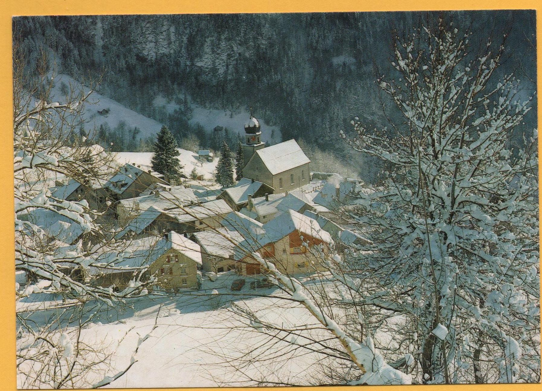 Cartoline postali: VALENS im Winter – Usato da Jona venduto da philajona