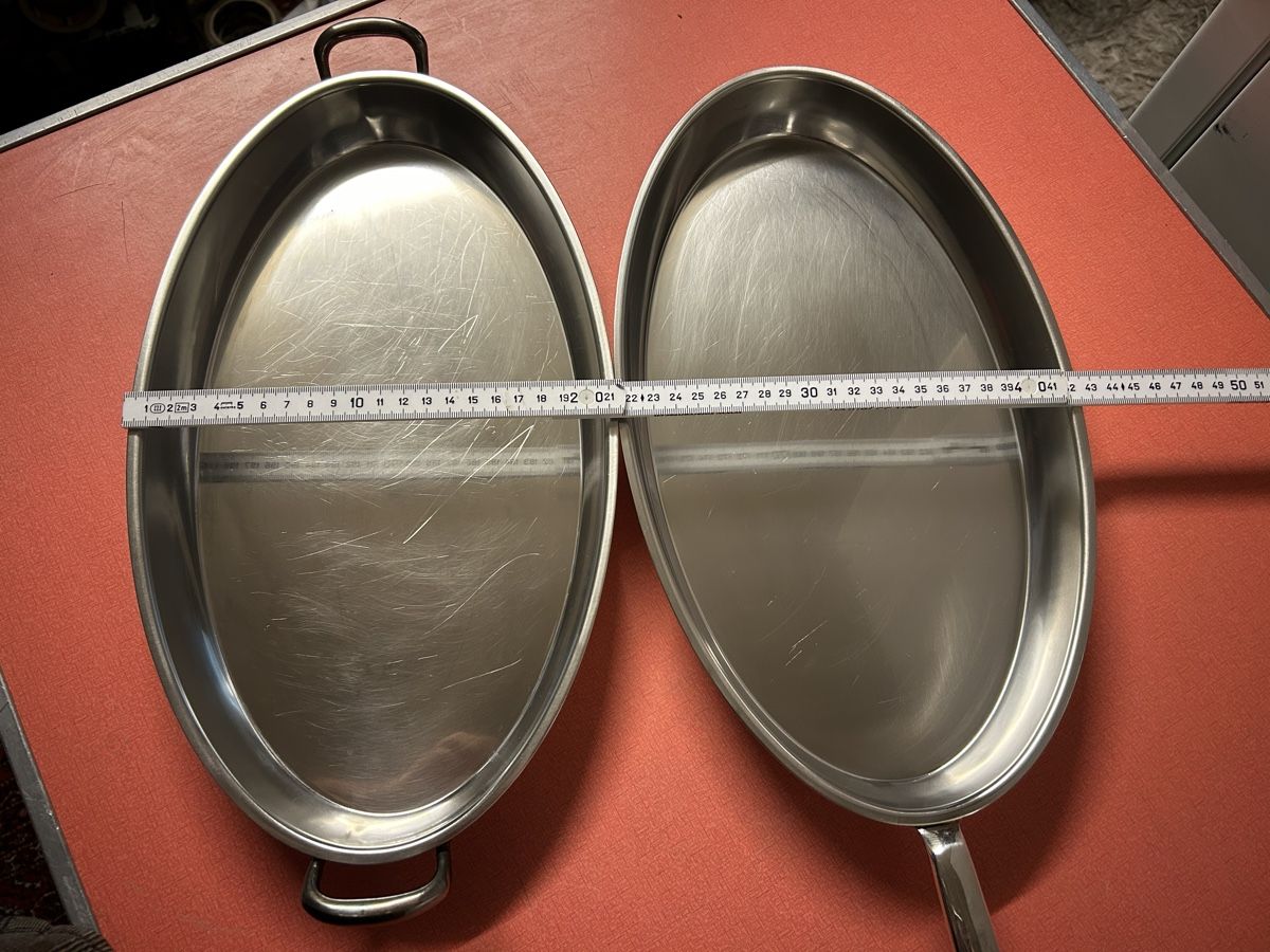 Padelle: Spring Silinox Bräter Oval, Pfanne - Swiss Made! – Usato da Lanzenhäusern venduto da vic63 5