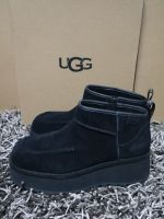 UGG Boots/ Stiefelette, 38, Leder, schwarz NEU Originalverp.