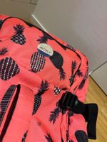 ROXY Reisetasche Teleskopauszug Rollen Neonorange Ananas 79l
