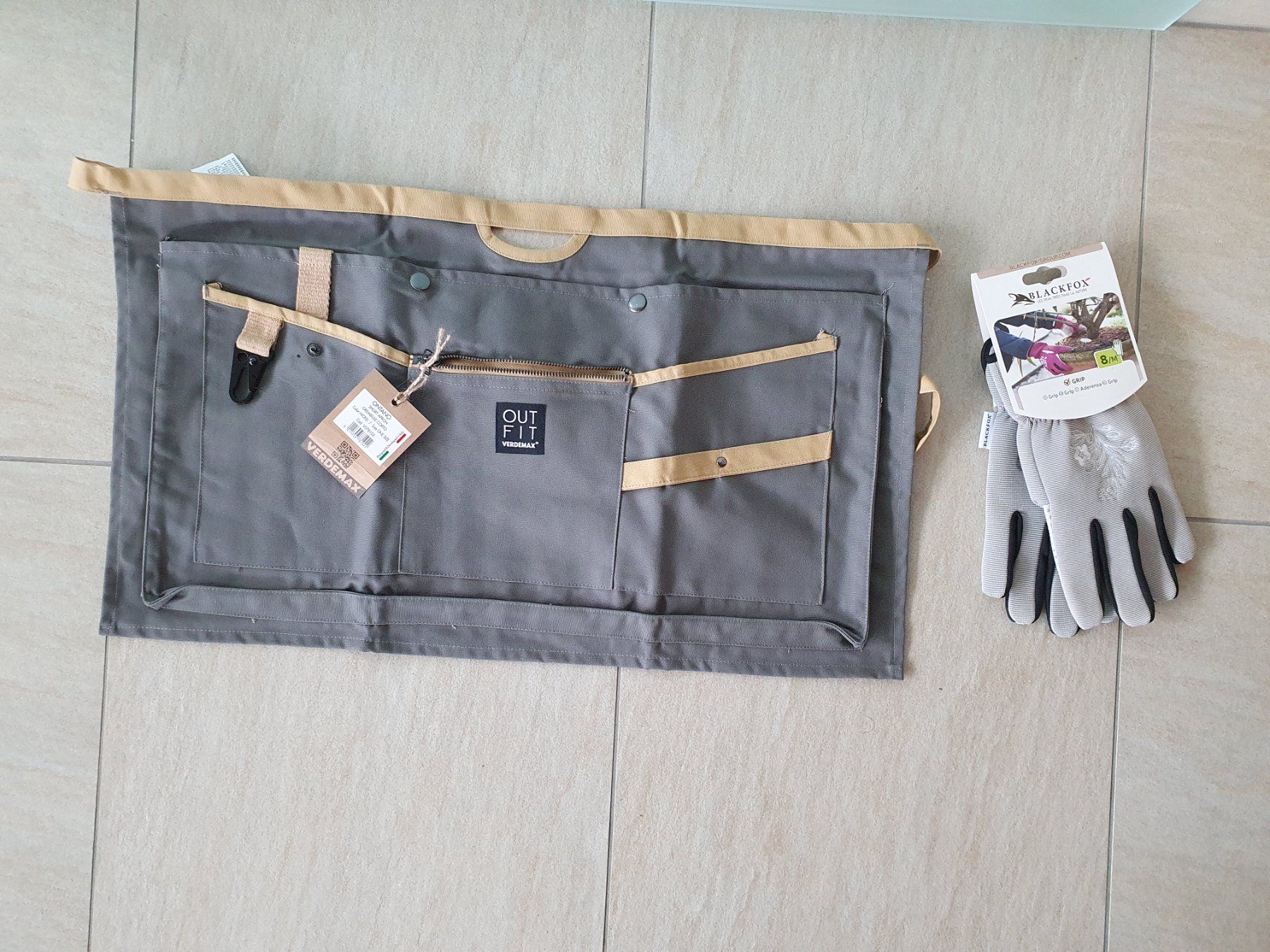 Guanti & manicotti: Werkzeughüftgurt und Gartenhandschuhe – Nuovo e nell'imballaggio originale da Beinwil am See venduto da remagaut5712