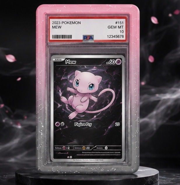 Pokémon Cartes à collectionner: Protection boitier PSA Rose-Grise – Neuf avec emballage d'origine à Savigny par Alt_h7v9