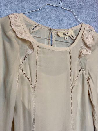 Athe vanessa bruno Sommer Seiden Kleid 36