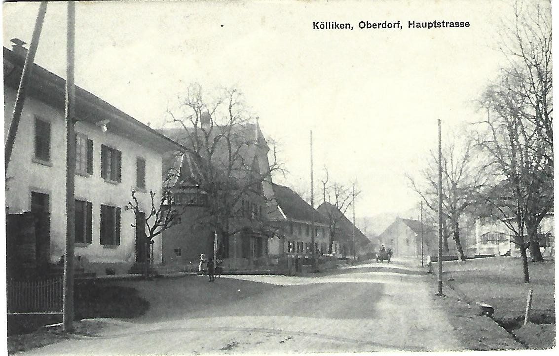 Cartoline postali: Köllikon Oberdorf Haupstrasse – Usato da Wetzikon ZH venduto da Brulu100