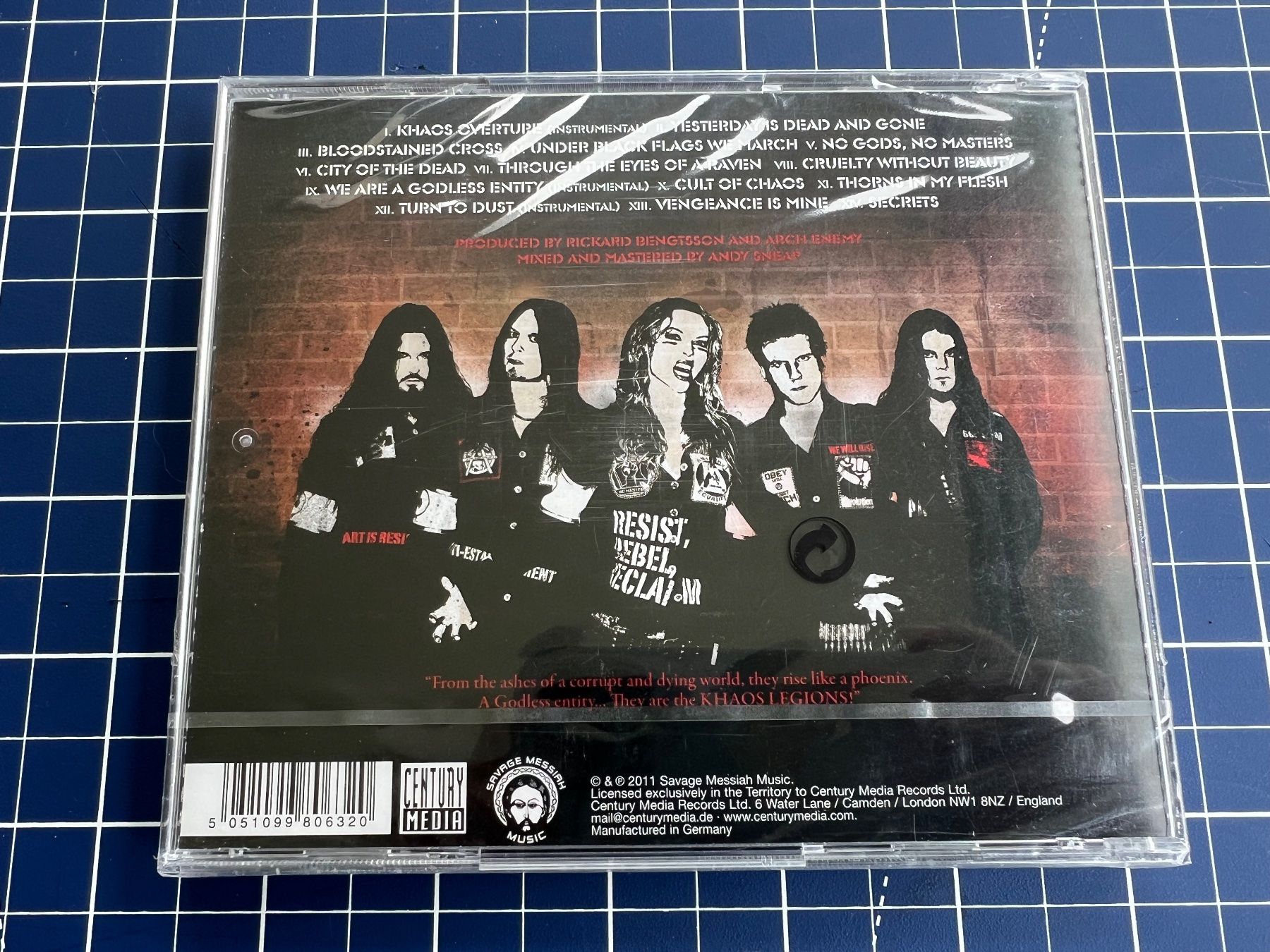 CD: Arch Enemy – Khaos Legions – Nuovo e nell'imballaggio originale da st.gallen venduto da sophiephie 1