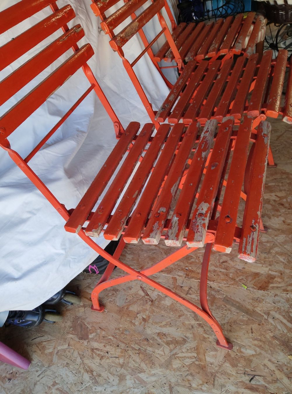 Sedie: 3 jolies chaises de jardin – Usato da Vicques venduto da prairie0809 1