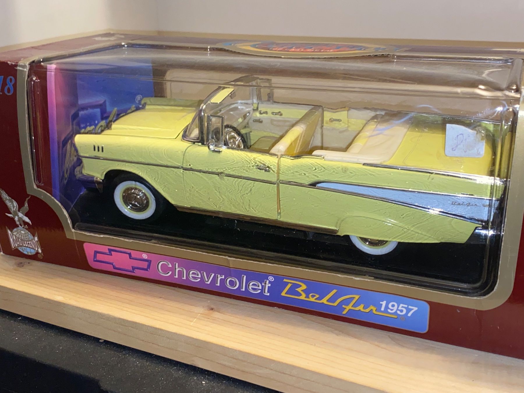Chevrolet Modellautos: Chevrolet Belair 1957 - 1/18 – Neu (gemäss Beschreibung) aus Wohlen AG von PrivatSammlung 1