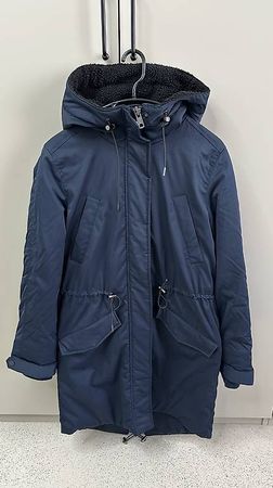 Winterjacke von H&M in dunkelblau, Grösse 35