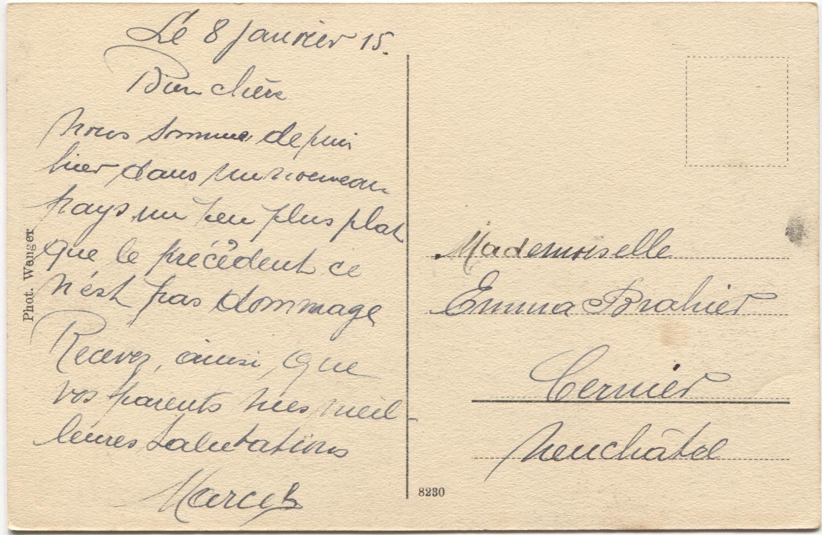 Ansichtskarten: LANDWIRTSCHAFT/BAUERNHAUS 1915 Koppigen BE – Gebraucht aus Wil SG von Clanx 1