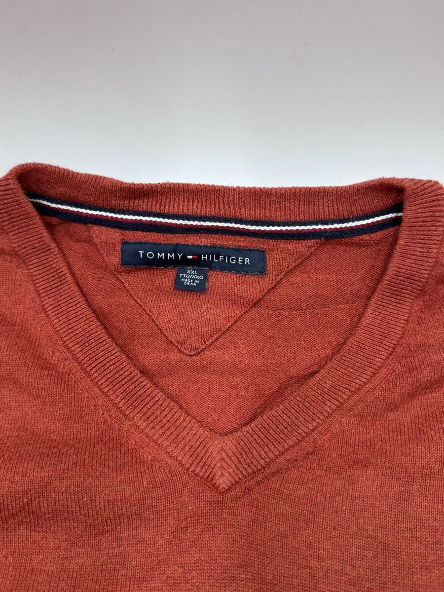 Tommy Hilfiger Maglioni & Felpe: Tommy Hilfiger Pullover, Grösse XXL, bordeauxrot – Nuovo (secondo la descrizione) da Arnegg venduto da PascalHelfenberger 3