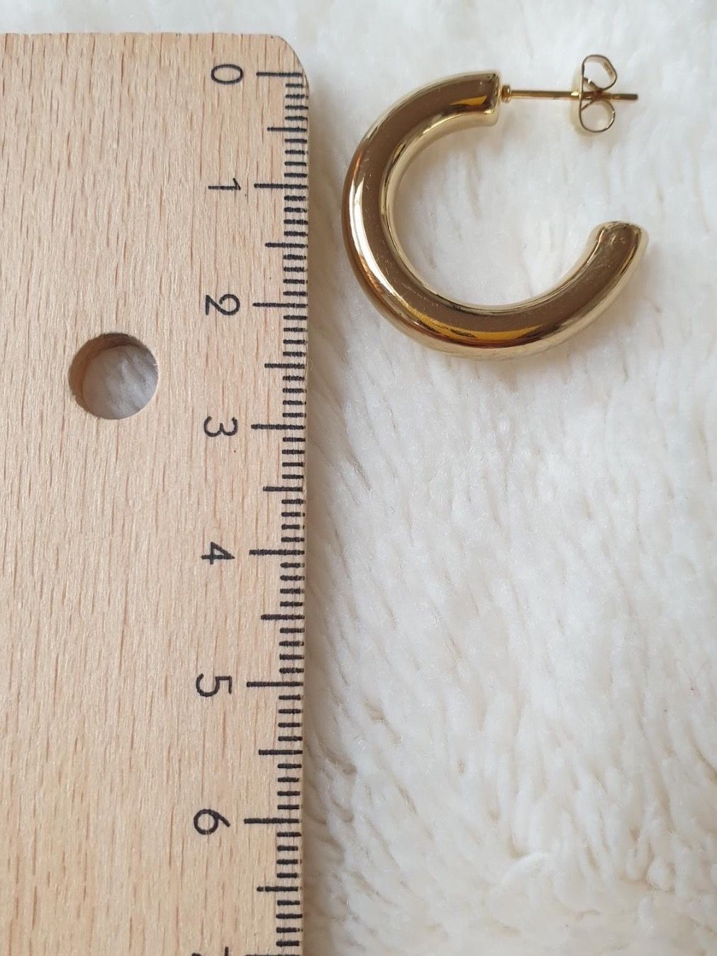 Orecchini pendenti & Orecchini a lobo: Creolen: 2.5 cm – Nuovo e nell'imballaggio originale da Würenlos venduto da JRP_71 2