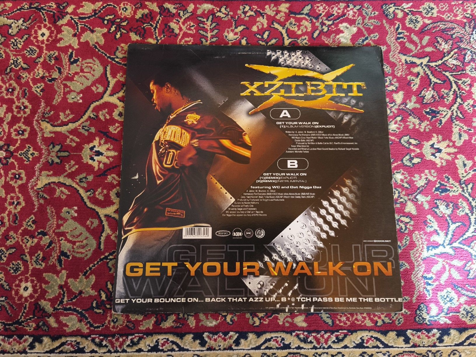 Dischi in vinile: Xzibit - Get Your Walk On – Usato da Kandersteg venduto da digginblackpearlz 1
