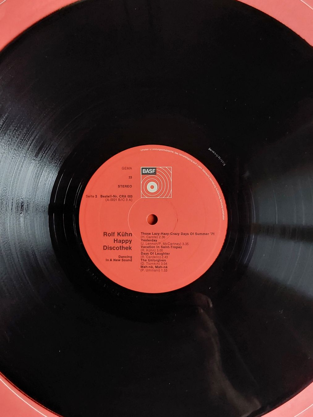 Dischi in vinile: Vinyl LP- Happy Discothek - Germany 1971 – Usato da Villeret venduto da Fil11 2