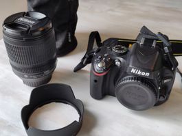 Nikon D5100, Kamera, mit komplettem Zubehör+Hardcover Tasche