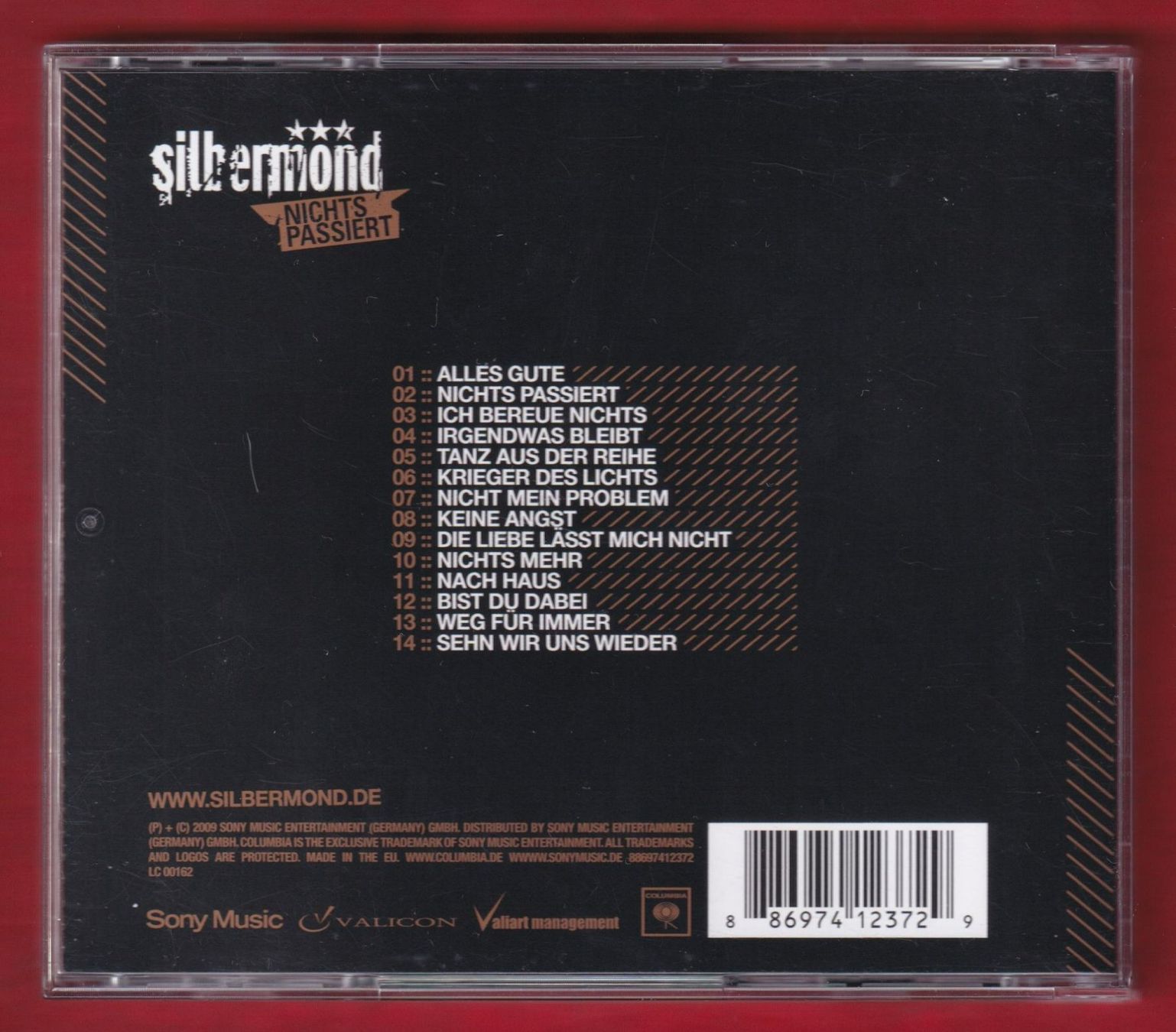 CD: Silbermond - Nichts Passiert (CD) – Usato da Zürich venduto da Pfluftl2000 1