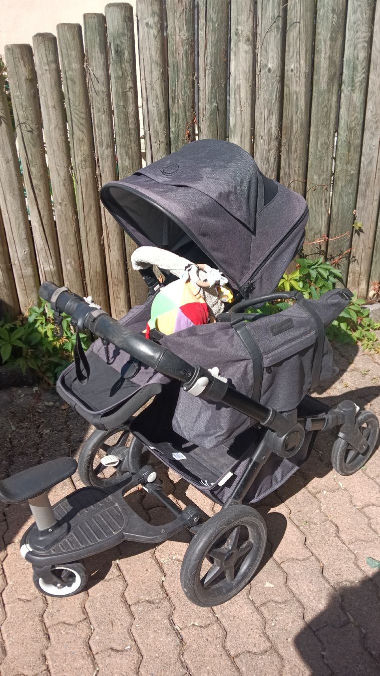 Bugaboo Carrozzine: Bugaboo Donkey 5 Twin Pushchair Grey Used – Usato da Lengnau BE venduto da Ragaso 5