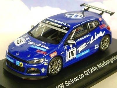 Volkswagen Modellini d'auto: VW Scirocco GT24h Nürburgring – Nuovo e nell'imballaggio originale da Flawil venduto da Imperiosud 4