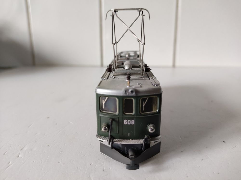 Bemo Modelleisenbahnen: E-Lok RhB, Ge 4/4, Lok-Nr. 608, "Madrisa" – Gebraucht aus Seuzach von Loeckeli01 4