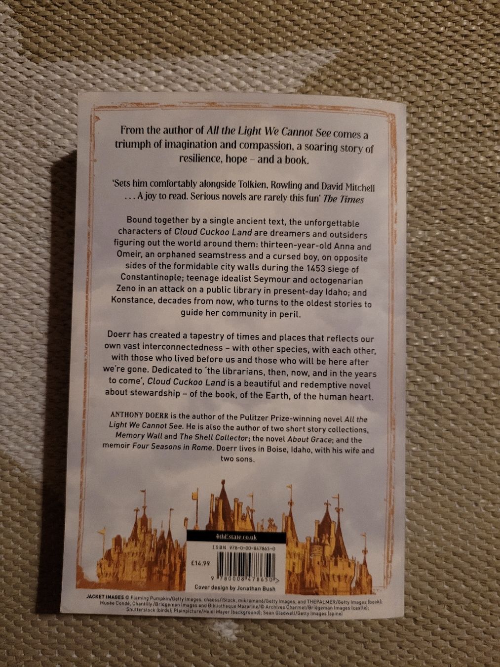 Bücher: Cloud Cuckoo Land Anthony Doerr – Gebraucht aus Perlen von Safari_23 1