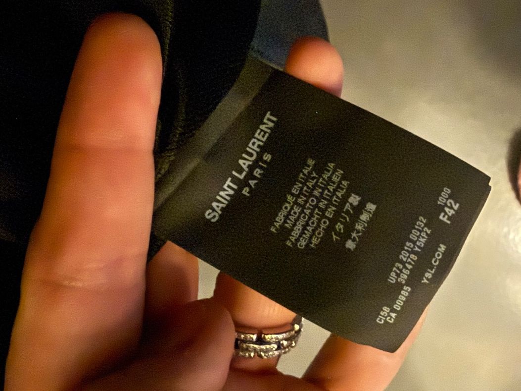 Saint Laurent Giacche: Saint Laurent Lederjacke, Top Zustand, M – Usato da Zürich venduto da victoria020 3