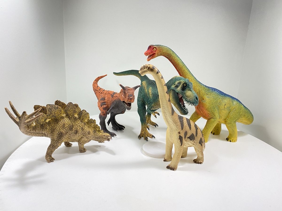 Schleich Statuette: Schleich 5er Dino Set – Usato da Ossingen venduto da figurina