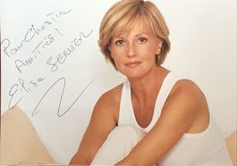 Élisa Servier Autogramm signiert Foto 10x15cm