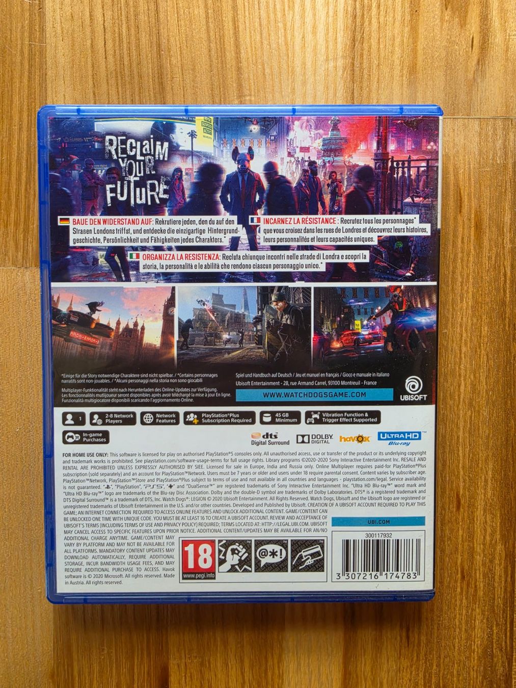 Giochi: PS5 Watch Dogs Legion – Usato da triesenberg venduto da wisi369 1