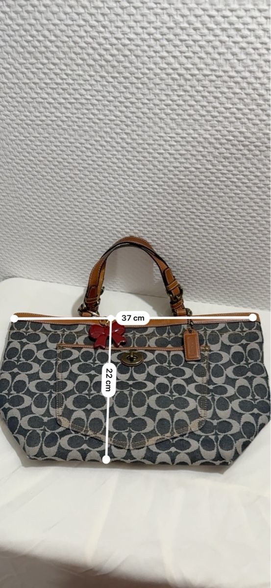 Coach Sacs femmes: Coach Signature Handbag Denim  – D'occasion à Geneve par DarlingVintage 9