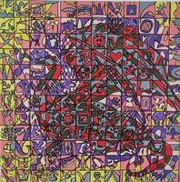 Original Contemporary  Art Painting "The dragon"