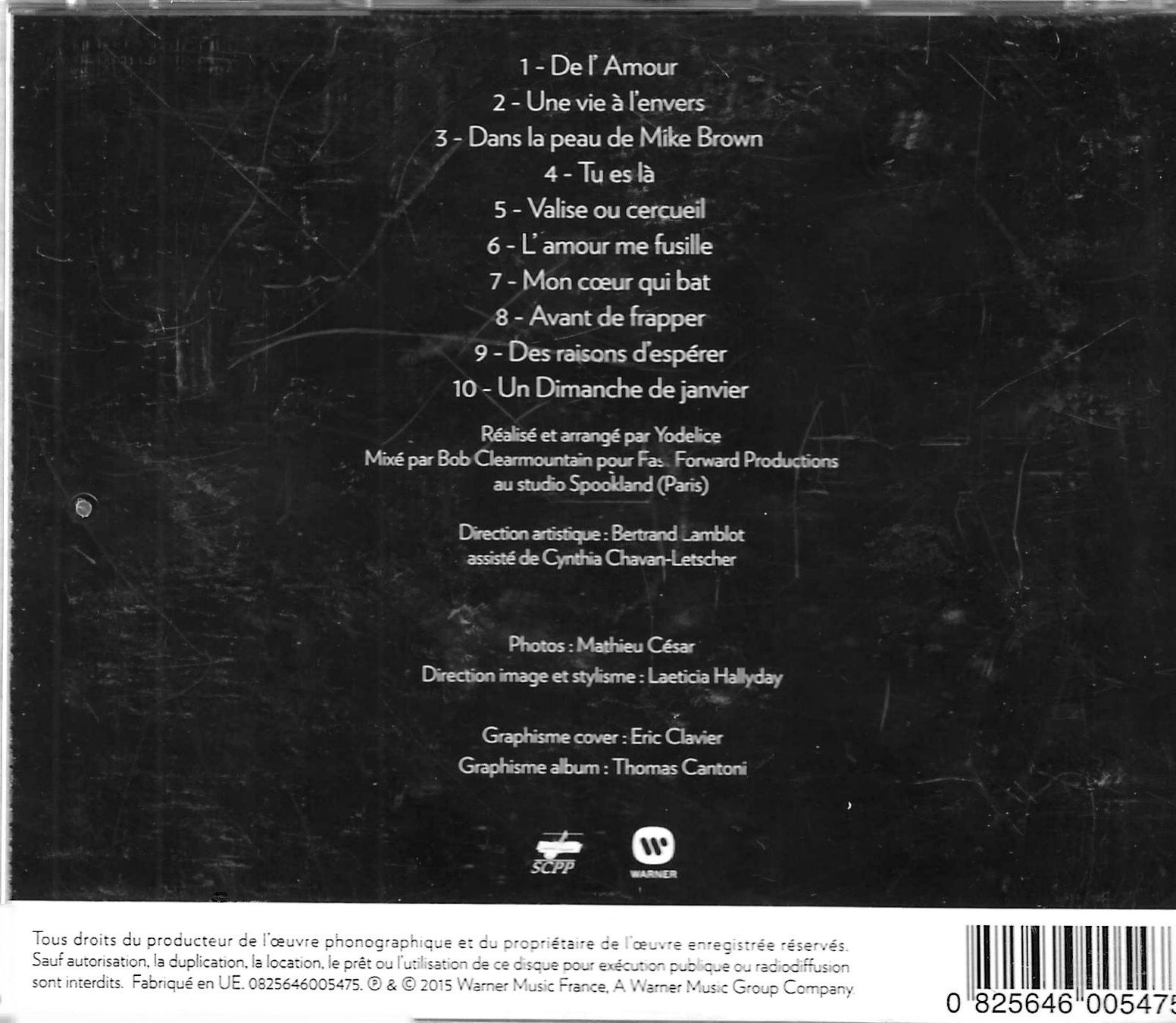 CD: Johnny Hallyday - De l'amour – Usato da Savagnier venduto da Ne2065 1