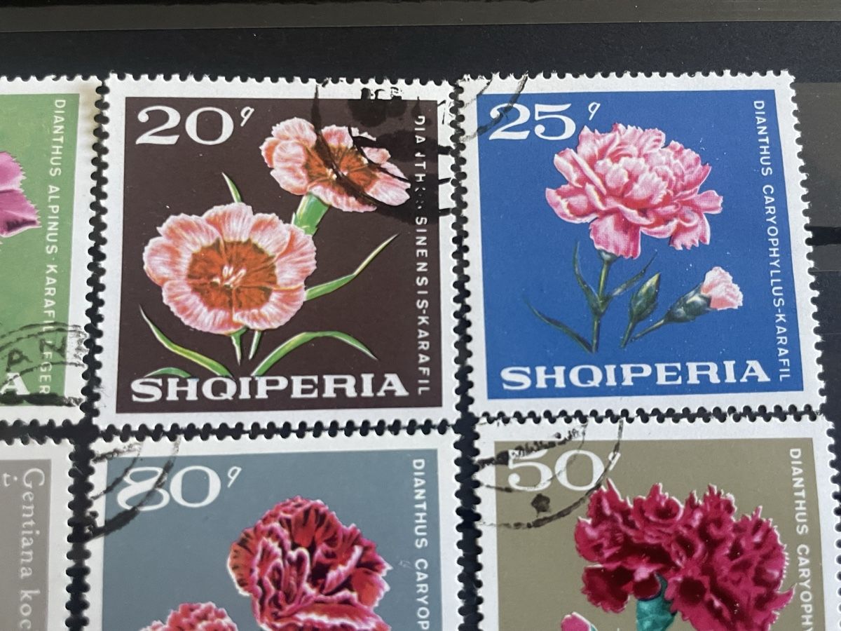 Alle Briefmarken: Briefmarken Albanien – Gebraucht aus Buchs AG von fpatricia 2