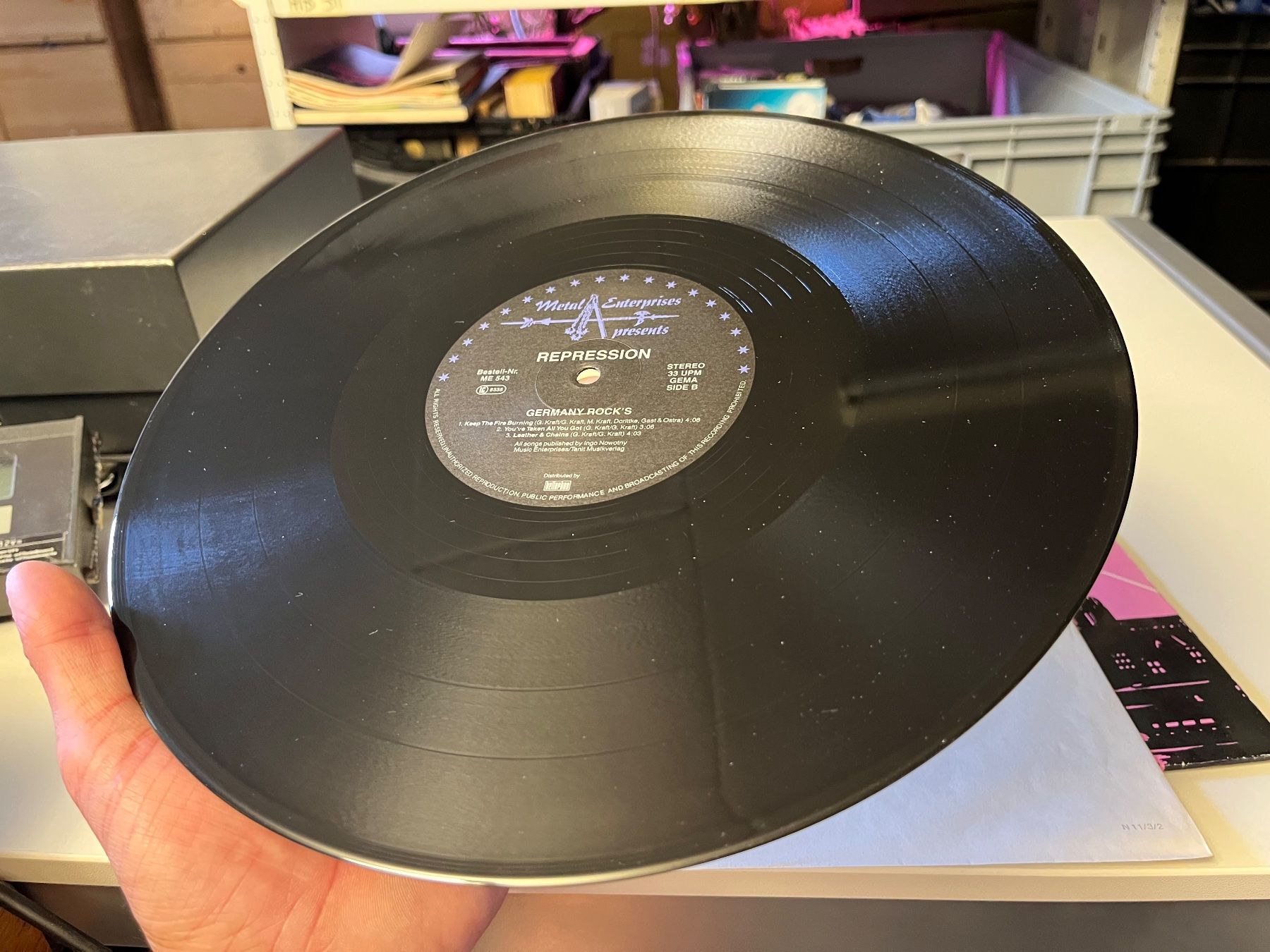 Dischi in vinile: Repression - Germany Rocks - Rarität! - HH32A – Usato da Küsnacht ZH venduto da hardrock.earth 4