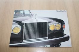 Rolls-Royce Silver Wraith II Prospekt Jahrgang 1977