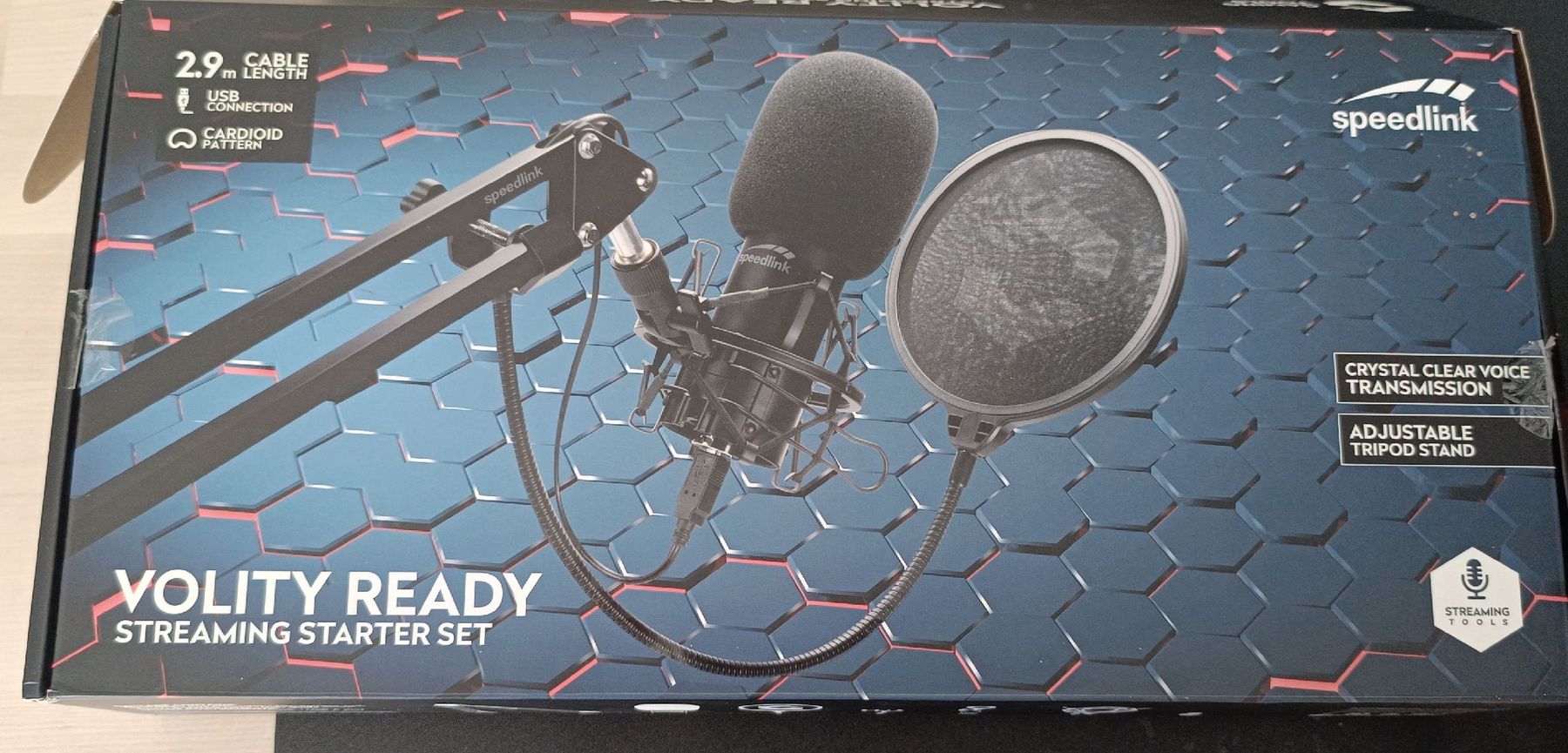 Microfoni: Speedlink Volity Ready Streaming Set - Top Zustand! – Usato da Stans venduto da bdml1