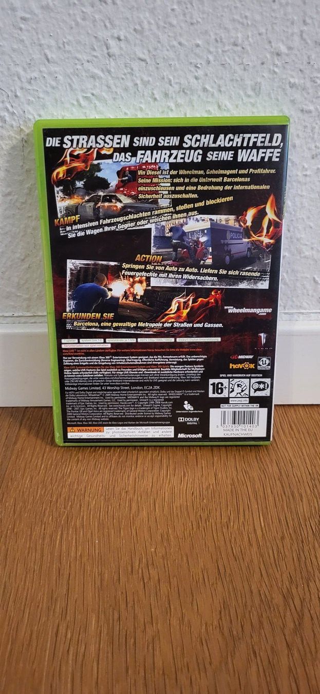 Microsoft Giochi: Xbox 360 - Wheelman – Usato da Münsingen venduto da DigitaleSpielecke 1